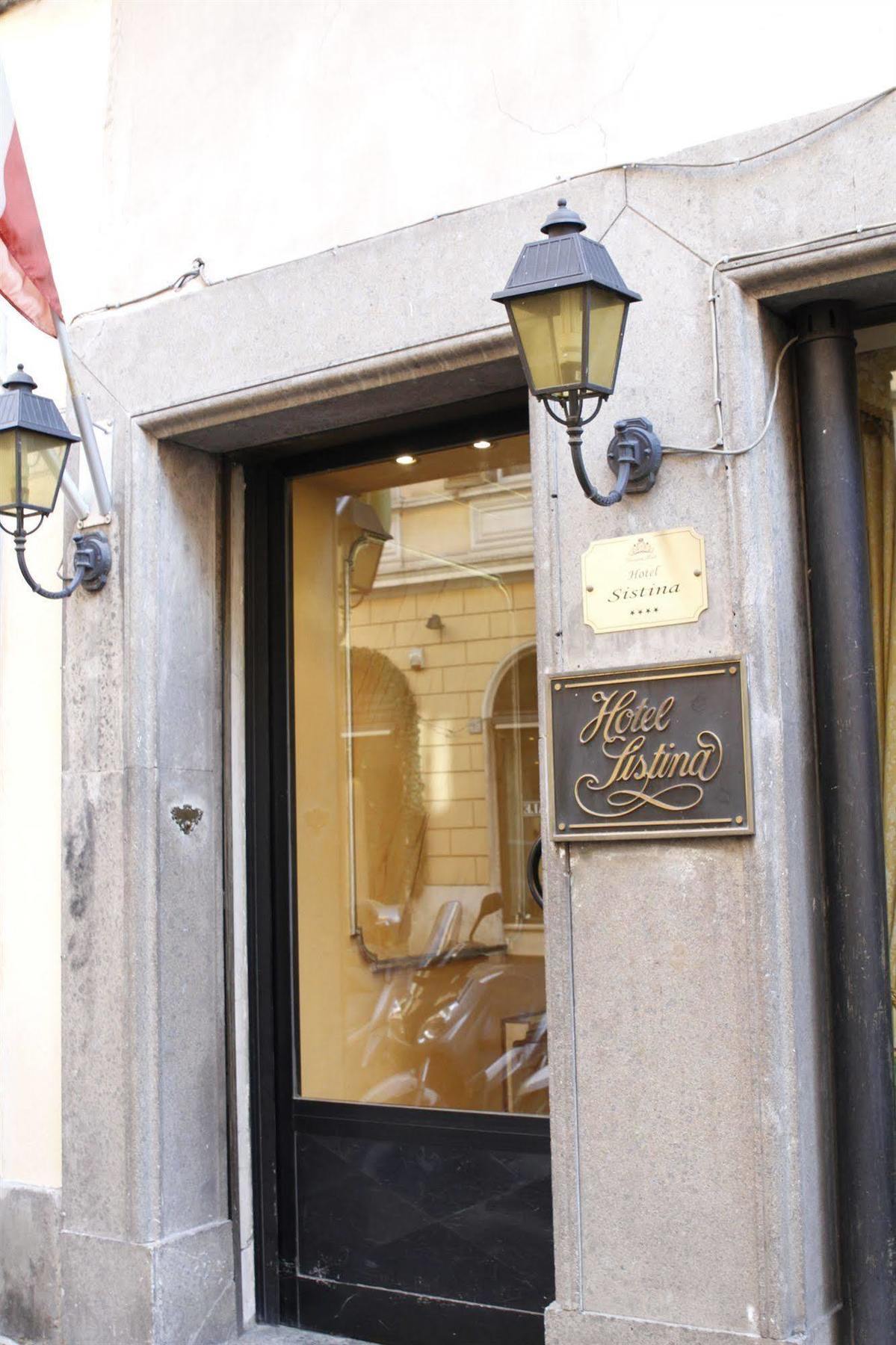 Hotel Sistina Rom Eksteriør billede