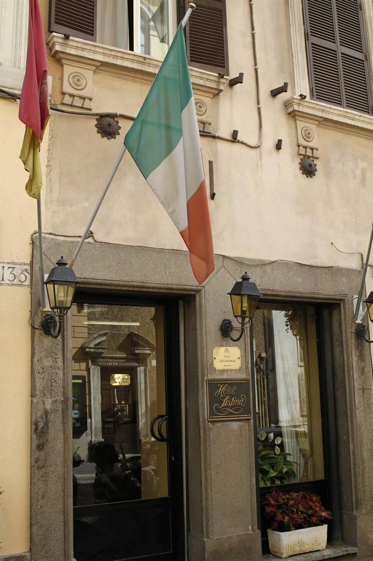 Hotel Sistina Rom Eksteriør billede